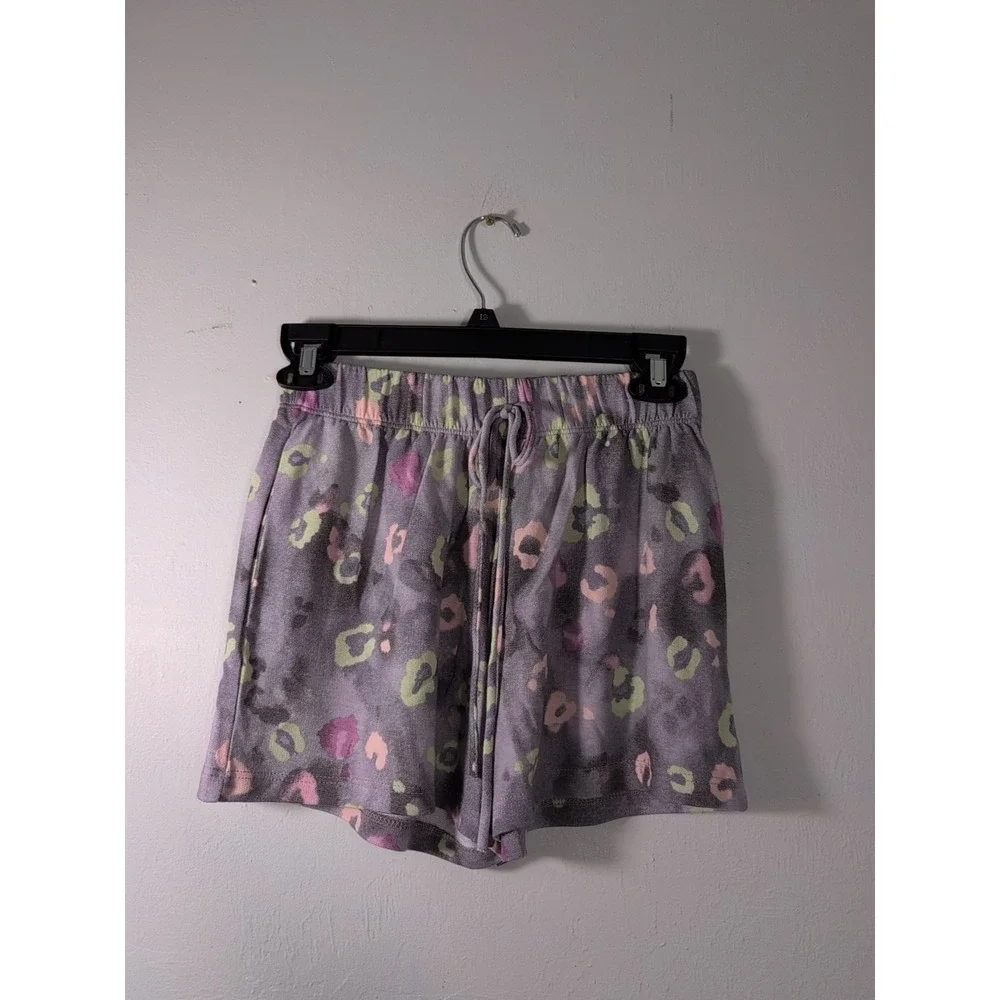 ODDY Gray Multicolor Pajama‎ Set Small NWOT